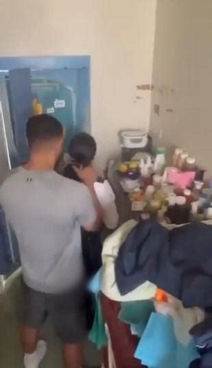 HMP Wandsworth Prison Guard Video With Inmate .
